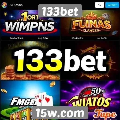 133bet oferece variedade em jogos de cassino