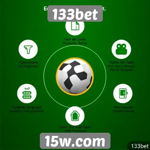 Visão geral das funcionalidades do site 133bet